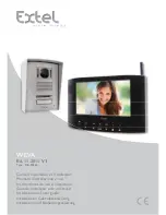 Extel WEVA DB-9035E Installation And User Manual предпросмотр