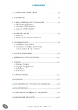 Preview for 2 page of Extel WEVPSF 659 Installation And User Manual