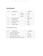 Preview for 3 page of Extend EXS-206 Operation & Maintenance Manual