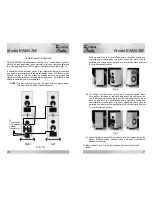 Предварительный просмотр 9 страницы EXTERIS AUDIO EA300SW Owner'S Manual