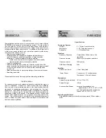 Preview for 4 page of EXTERIS AUDIO EA500CSA Owner'S Manual