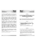 Preview for 5 page of EXTERIS AUDIO EA500CSA Owner'S Manual