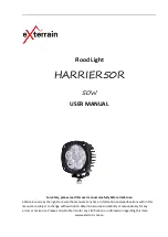 Preview for 1 page of Exterrain HARRIER50R User Manual