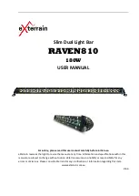 Exterrain RAVEN810 User Manual предпросмотр