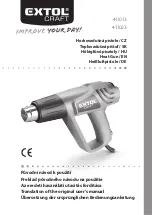 EXTOL Craft 411013 User Manual preview