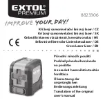 EXTOL Premium 8823306 Translation Of The Original User Manual preview