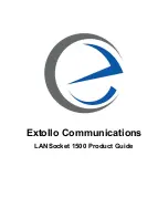 Extollo LANSocket 1500 Product Manual preview