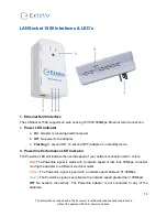 Предварительный просмотр 14 страницы Extollo LANSocket 1500 Product Manual