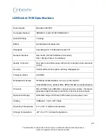 Предварительный просмотр 45 страницы Extollo LANSocket 1500 Product Manual