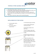 Предварительный просмотр 18 страницы Extor 4100r4 Operation/Maintenance And Installation