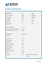 Preview for 7 page of Extor 4100R5 Operation/Maintenance And Installation