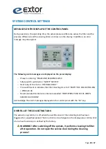 Preview for 20 page of Extor 4100R5 Operation/Maintenance And Installation