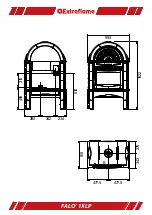 Предварительный просмотр 2 страницы Extraflame FALO 1XLP Assembly Instructions Manual