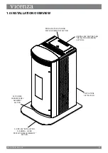 Preview for 3 page of Extraflame Vicenza V3.4 Installation And Operating Instructions Manual