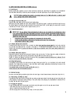 Preview for 6 page of Extraheat RAPID 10 Instructions For Installation, Use And Maintenance Manual