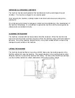 Предварительный просмотр 5 страницы Extrema Machinery XS-1A25 Manual