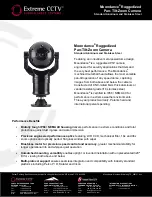 Предварительный просмотр 1 страницы EXTREME CCTV Moondance Specifications