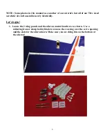 Предварительный просмотр 5 страницы Extreme Flight RC 79" Slick 580 ARF Instruction Manual