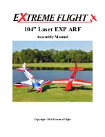 Extreme Flight 104 Laser EXP ARF Assembly Manual предпросмотр