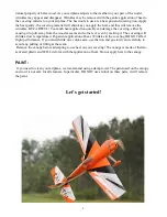 Preview for 3 page of Extreme Flight 3DHobbyShop Edge 540 Assembly Manual