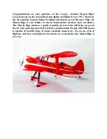 Preview for 3 page of Extreme Flight Legacy Aviation Muscle Bipe Assembly Manual