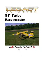 Preview for 1 page of Extreme Flight Legacy Aviation Turbo Bushmaster Manual