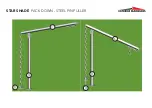 Предварительный просмотр 7 страницы Extreme marquees 12m Single Pole Star Shade Installation Instructions Manual