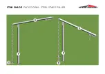 Предварительный просмотр 7 страницы Extreme marquees 16.5m x 10.5m DOUBLE POLE STAR SHADE Installation Instructions Manual