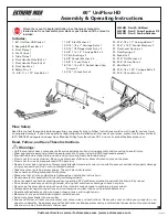 Предварительный просмотр 1 страницы Extreme Max 5500.5094 Assembly & Operating Instructions