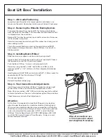 Preview for 3 page of Extreme Max Boat Lift Boss Installation Instructions