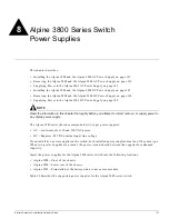 Preview for 137 page of Extreme Networks Alpine 3802 Hardware Manual