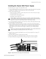 Предварительный просмотр 3 страницы Extreme Networks Alpine 3804 Installation Notes