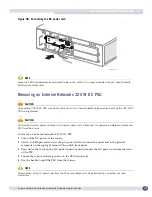 Предварительный просмотр 163 страницы Extreme Networks BlackDiamond 10808 Hardware Installation Manual