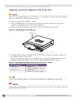 Предварительный просмотр 166 страницы Extreme Networks BlackDiamond 10808 Hardware Installation Manual