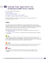 Preview for 97 page of Extreme Networks BlackDiamond 8806 Hardware Installation Manual