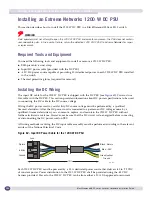 Preview for 104 page of Extreme Networks BlackDiamond 8806 Hardware Installation Manual