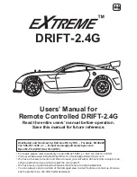 Preview for 1 page of Extreme Networks DRIFT-2.4G User Manual