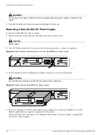 Preview for 128 page of Extreme Networks e" series Hardware Installation Manual