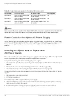 Preview for 160 page of Extreme Networks e" series Hardware Installation Manual