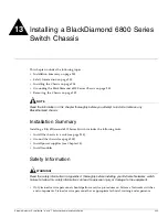 Preview for 233 page of Extreme Networks e" series Hardware Installation Manual