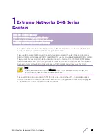 Preview for 9 page of Extreme Networks E4G-200 Installation Manual