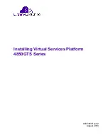 Preview for 1 page of Extreme Networks EC4800078-E6 Installation Manual