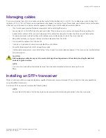 Preview for 67 page of Extreme Networks EN-SLX-9030-48S-4C Hardware Installation Manual