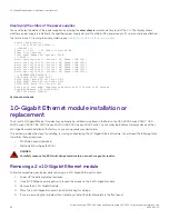 Preview for 86 page of Extreme Networks ExtremeRouting CER 2000 Series Hardware Installation Manual