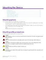 Предварительный просмотр 31 страницы Extreme Networks ExtremeRouting SLX 9850-4 Hardware Installation Manual