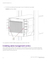 Предварительный просмотр 54 страницы Extreme Networks ExtremeRouting SLX 9850-4 Hardware Installation Manual