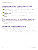 Предварительный просмотр 106 страницы Extreme Networks ExtremeRouting SLX 9850-4 Hardware Installation Manual