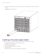 Предварительный просмотр 108 страницы Extreme Networks ExtremeRouting SLX 9850-4 Hardware Installation Manual