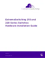 Preview for 1 page of Extreme Networks ExtremeSwitching 210-12p-GE2 Hardware Installation Manual