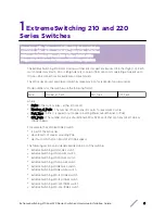 Preview for 9 page of Extreme Networks ExtremeSwitching 210-12p-GE2 Hardware Installation Manual